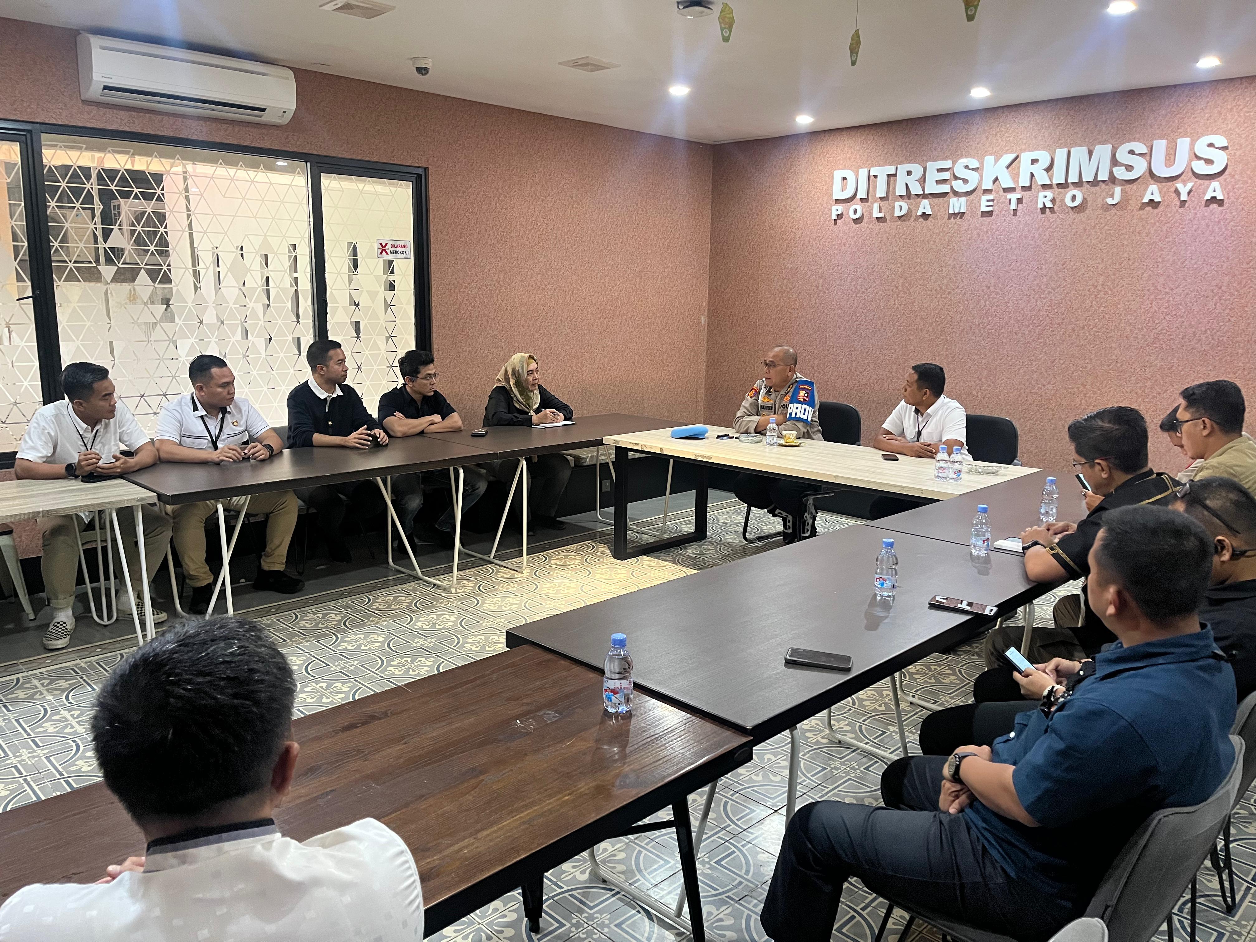 DIVISI PROPAM GELAR SUPERVISI PENYAMPAIAN LITIGASI HUKUM DI DITRESKRIMSUS POLDA METRO JAYA