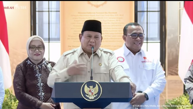 Bicara "Ilmu Komandan", Presiden Prabowo Puji Sinergisitas Panglima TNI dan Kapolri dalam Menjaga Stabilitas Bangsa
