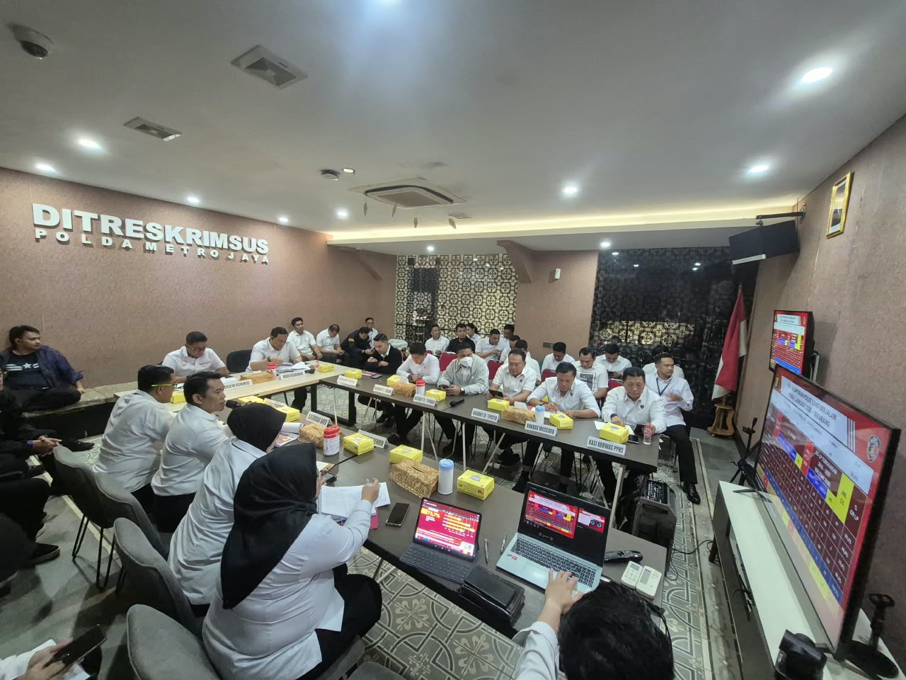 Perkuat Evaluasi Kinerja dan Akuntabilitas Perkara, Ditreskrimsus PMJ Gelar Anev Bulan Agustus 2026