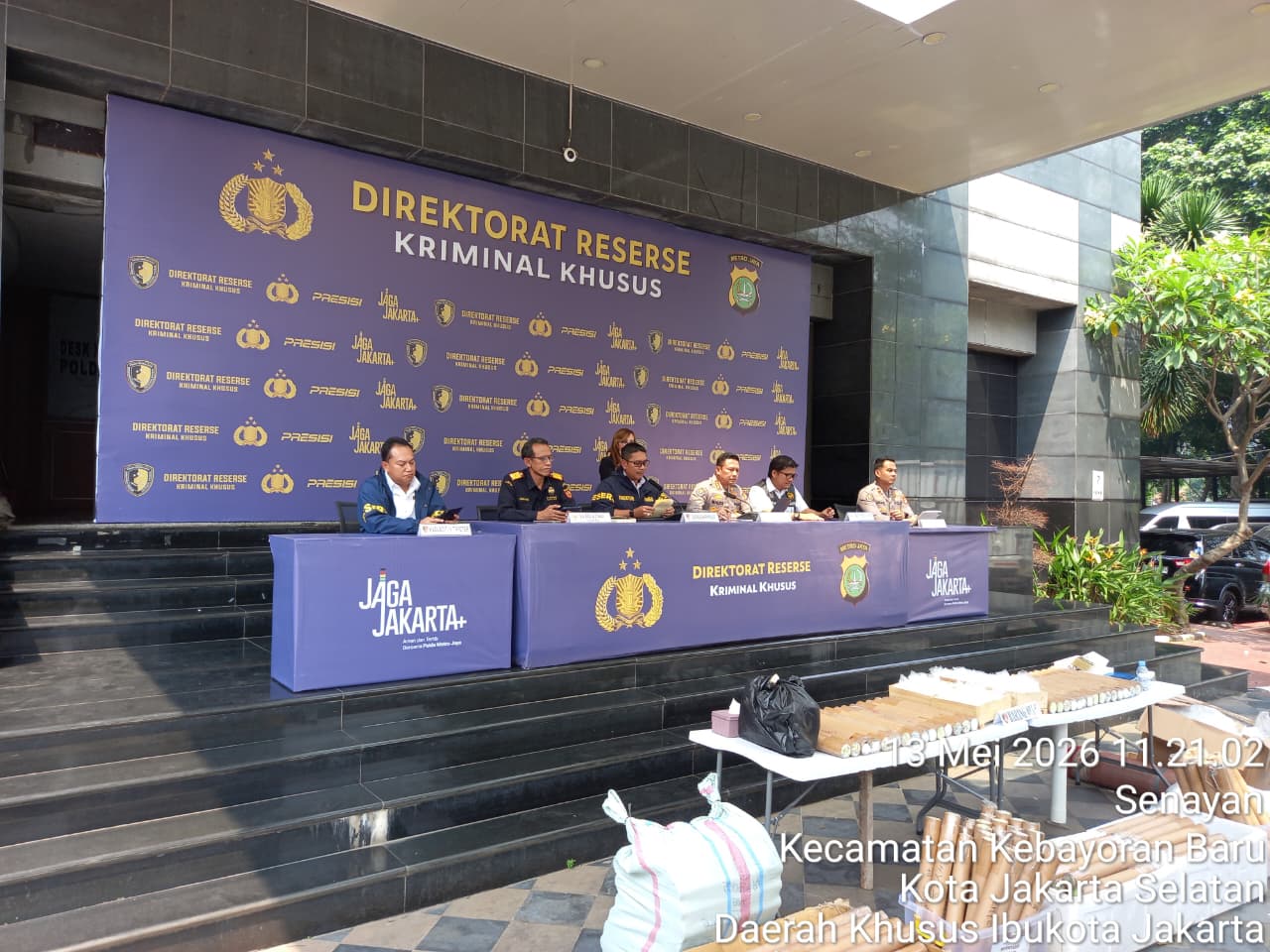 Sinergi Ditreskrimsus Polda Metro Jaya dan Bea Cukai Gagalkan Ekspor Ilegal 760 Kg Merkuri ke Filipina