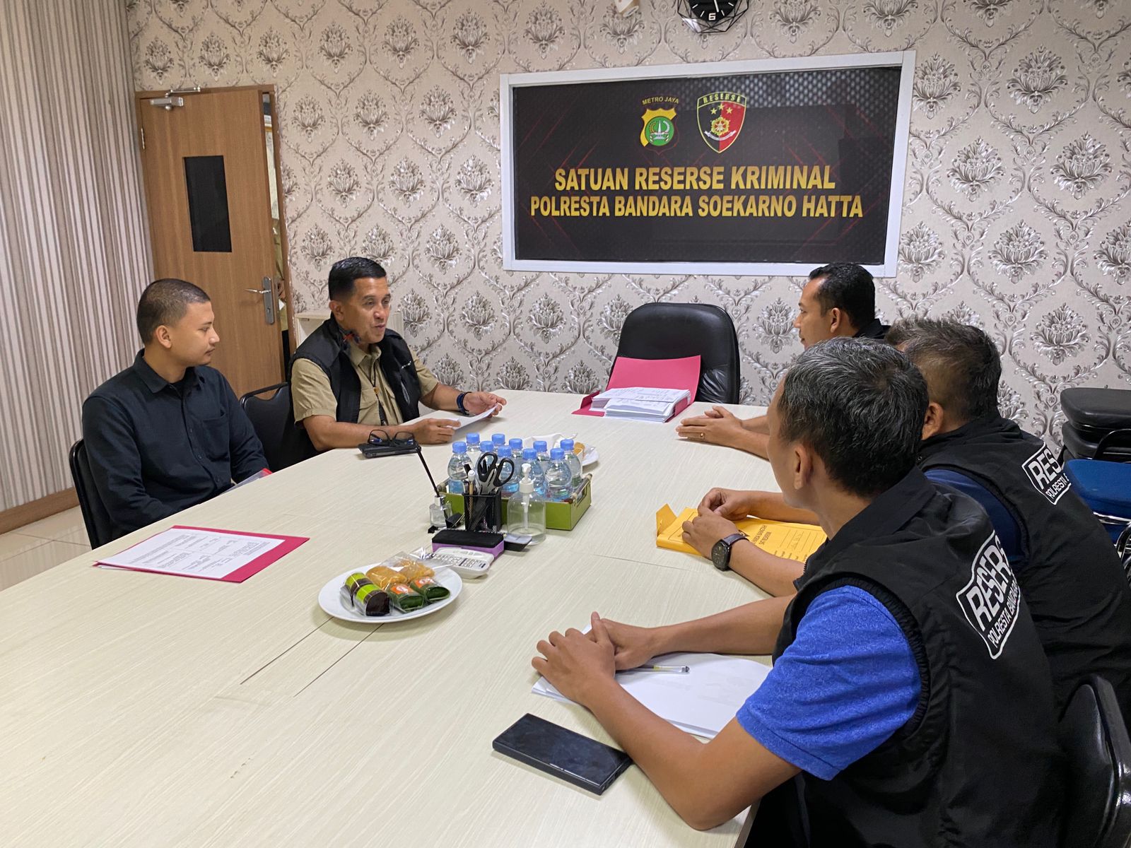 BAG BINOPSNAL DITRESKRIMSUS POLDA METRO JAYA LAKSANAKAN SUPERVISI PROGRAM PRESISI POLRI TRIWULAN II DI POLRES BANDARA SOEKARNO-HATTA
