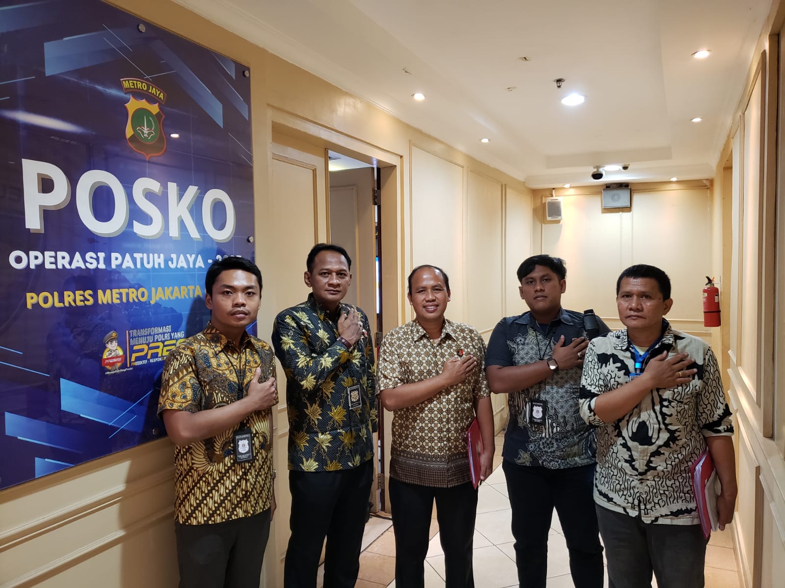 BAG BINOPSNAL DITRESKRIMSUS POLDA METRO JAYA LAKSANAKAN SUPERVISI PROGRAM PRESISI POLRI TRIWULAN II DI POLRES METRO JAKARTA UTARA