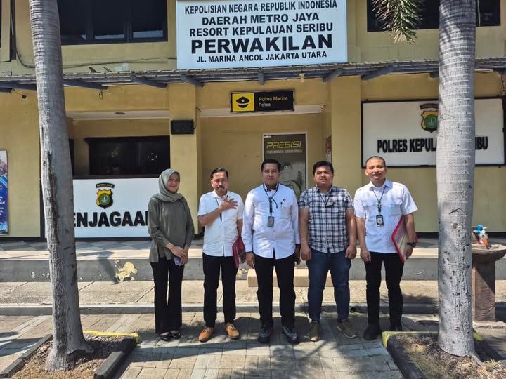 BAG BINOPSNAL DITRESKRIMSUS POLDA METRO JAYA LAKSANAKAN SUPERVISI PROGRAM PRESISI POLRI TRIWULAN II DI POLRES METRO KEPULAUAN SERIBU