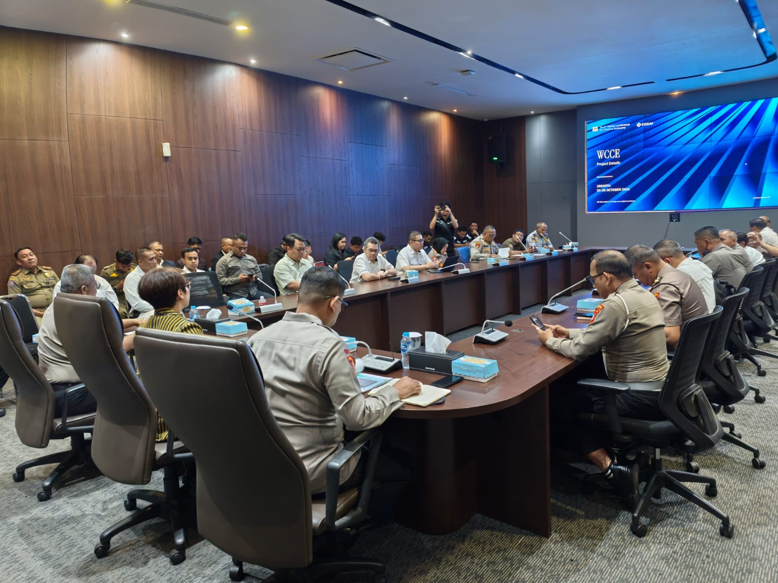 Polda Metro Jaya Gelar Rakor Pengamanan World Conference on Creative Economy (WCCE) 2026