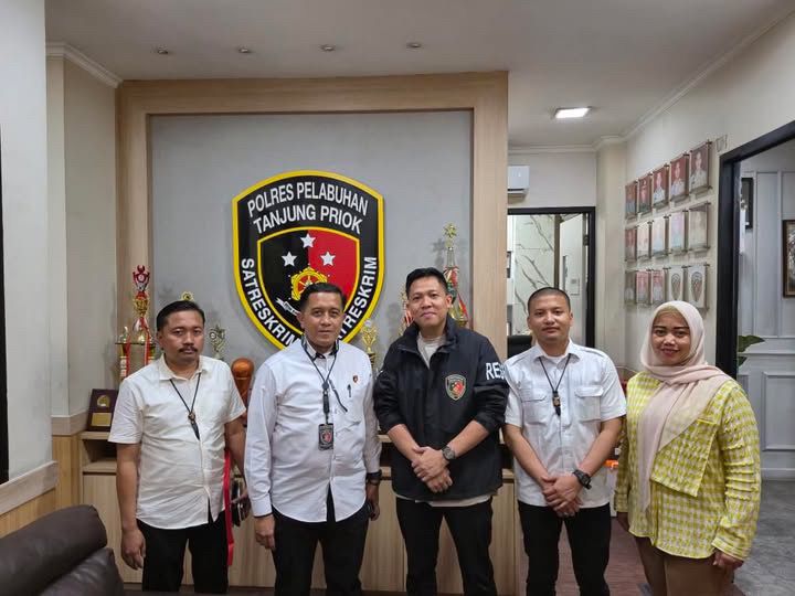BAG BINOPSNAL DITRESKRIMSUS POLDA METRO JAYA LAKSANAKAN SUPERVISI PROGRAM PRESISI POLRI TRIWULAN II DI POLRES METRO PELABUHAN TANJUNG PRIOK