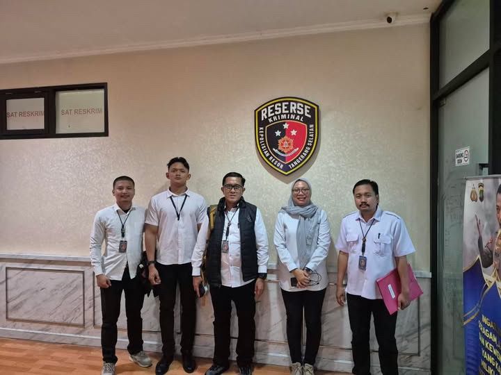 BAG BINOPSNAL DITRESKRIMSUS POLDA METRO JAYA LAKSANAKAN SUPERVISI PROGRAM PRESISI POLRI TRIWULAN II DI POLRES TANGERANG SELATAN