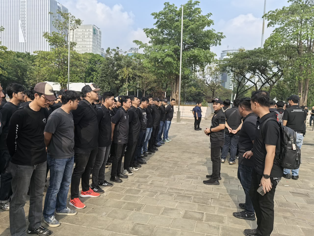 Kawal Ketertiban Unjuk Rasa di Kawasan Monas, Subdit Ekbank Ditreskrimsus PMJ Disiagakan di Titik Vital